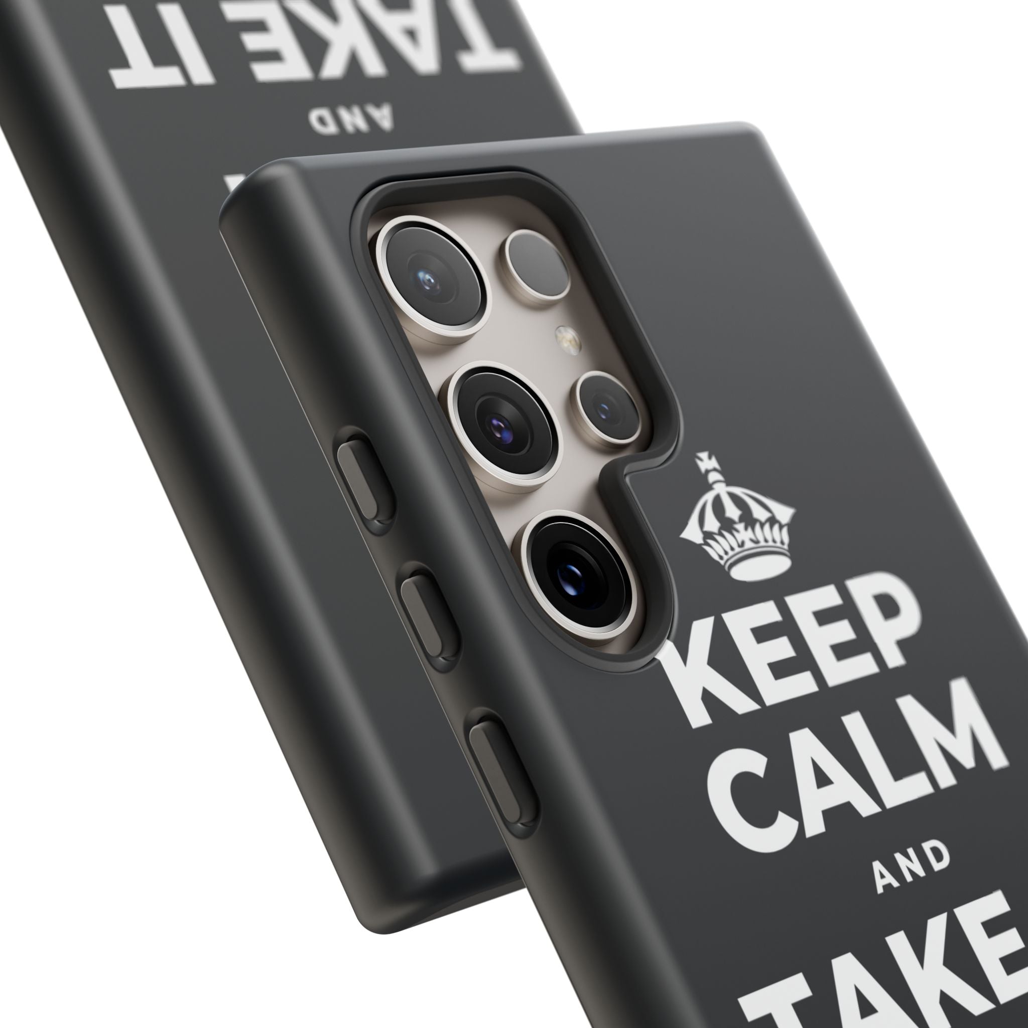 KEEP CALM AND TAKE IT ONE DAY AT A TIME Phone Case (Dark)
