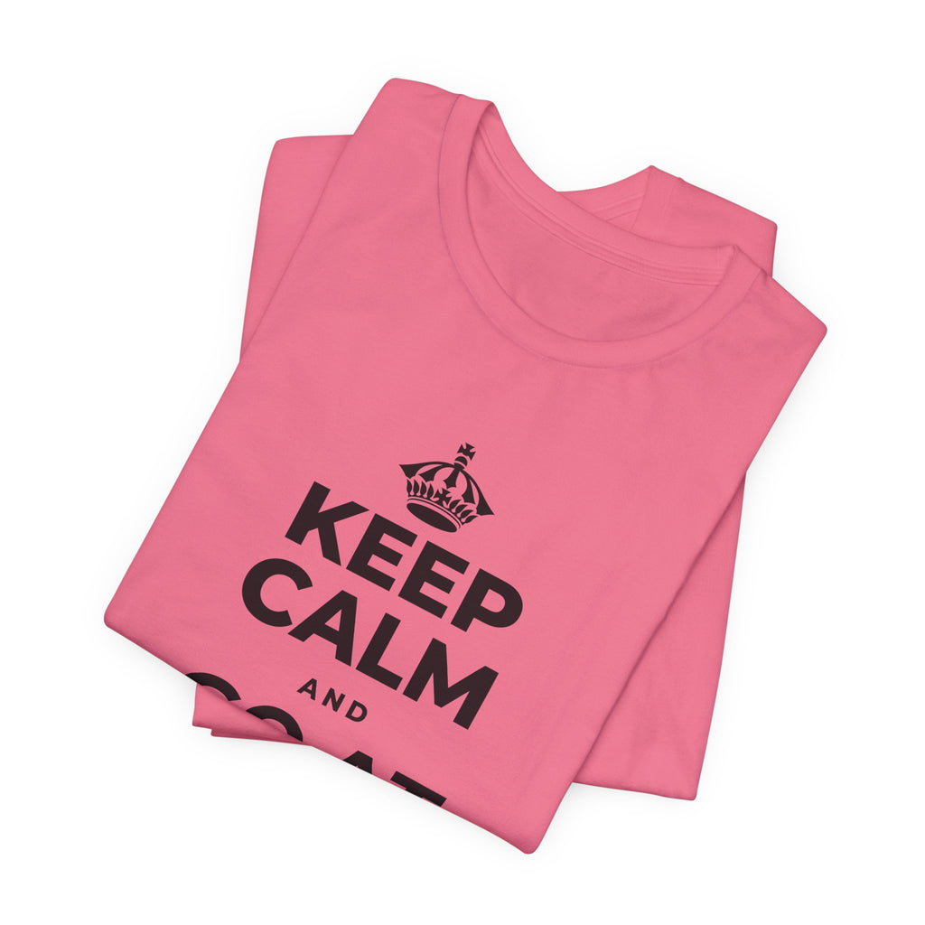 KEEP CALM AND GO AT YOUR PACE T-Shirt (Military Green–Autumn)