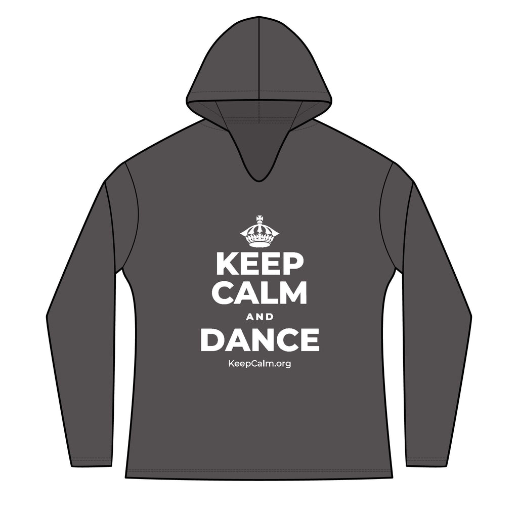 KEEP CALM AND DANCE Women's Long Sleeve Hoodie