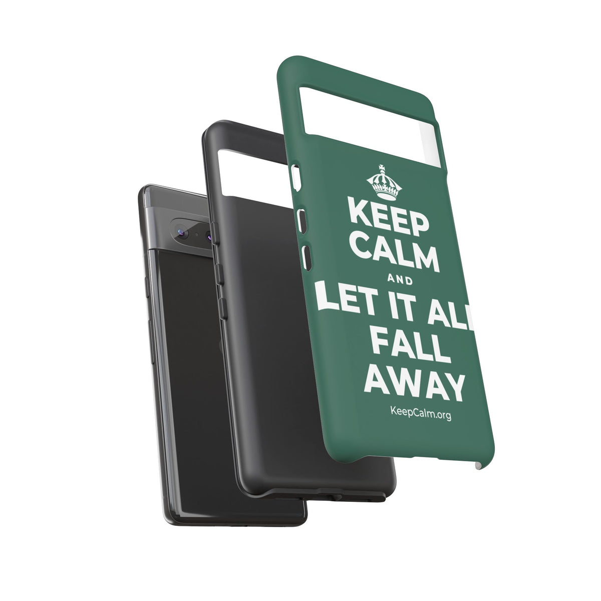 KEEP CALM AND LET IT ALL FALL AWAY Phone Case