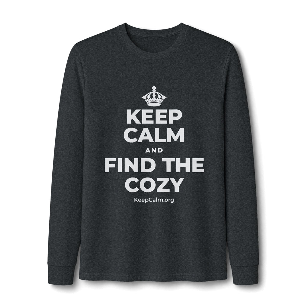 KEEP CALM AND FIND THE COZY Long Sleeve Tee