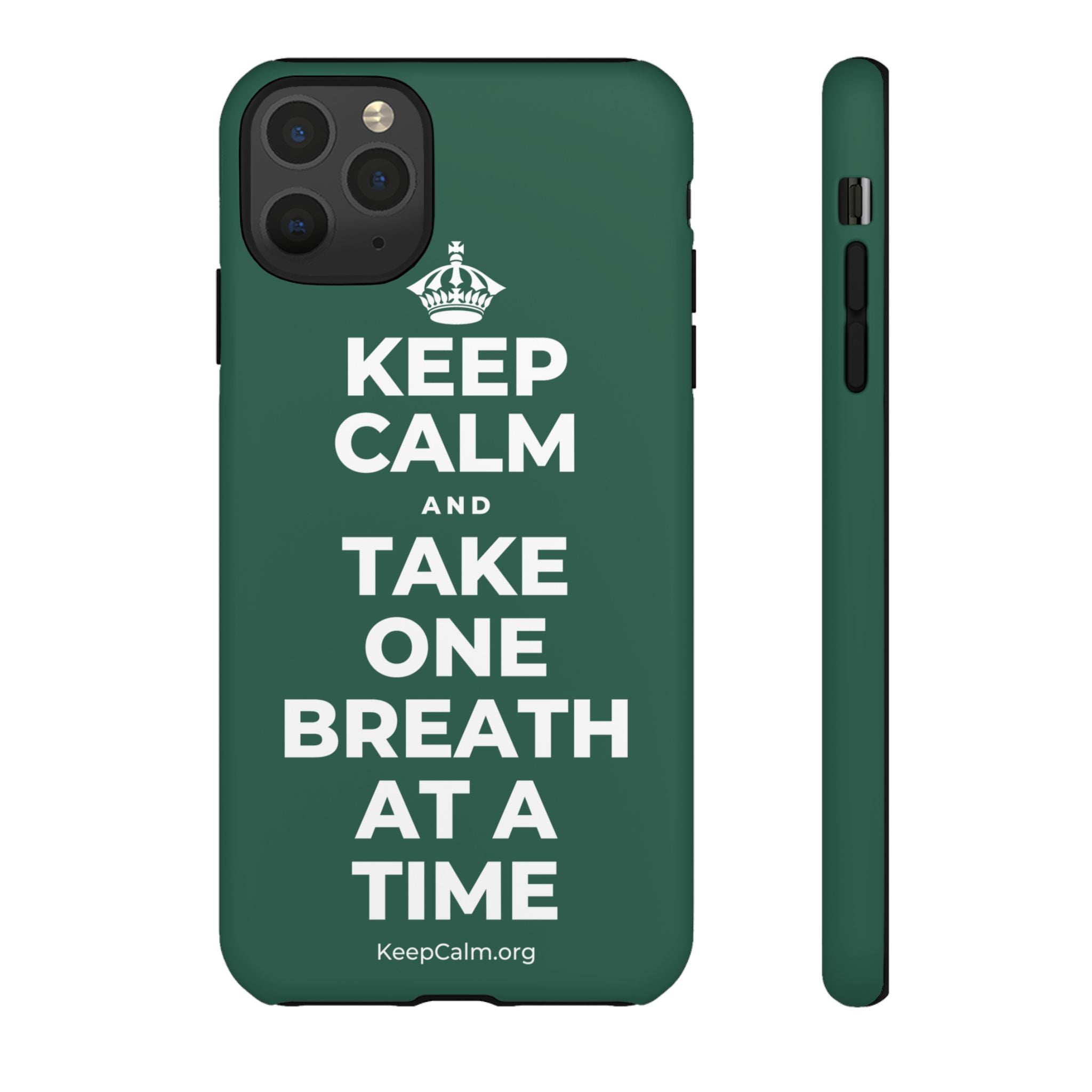 KEEP CALM AND TAKE ONE BREATH AT A TIME Phone Case