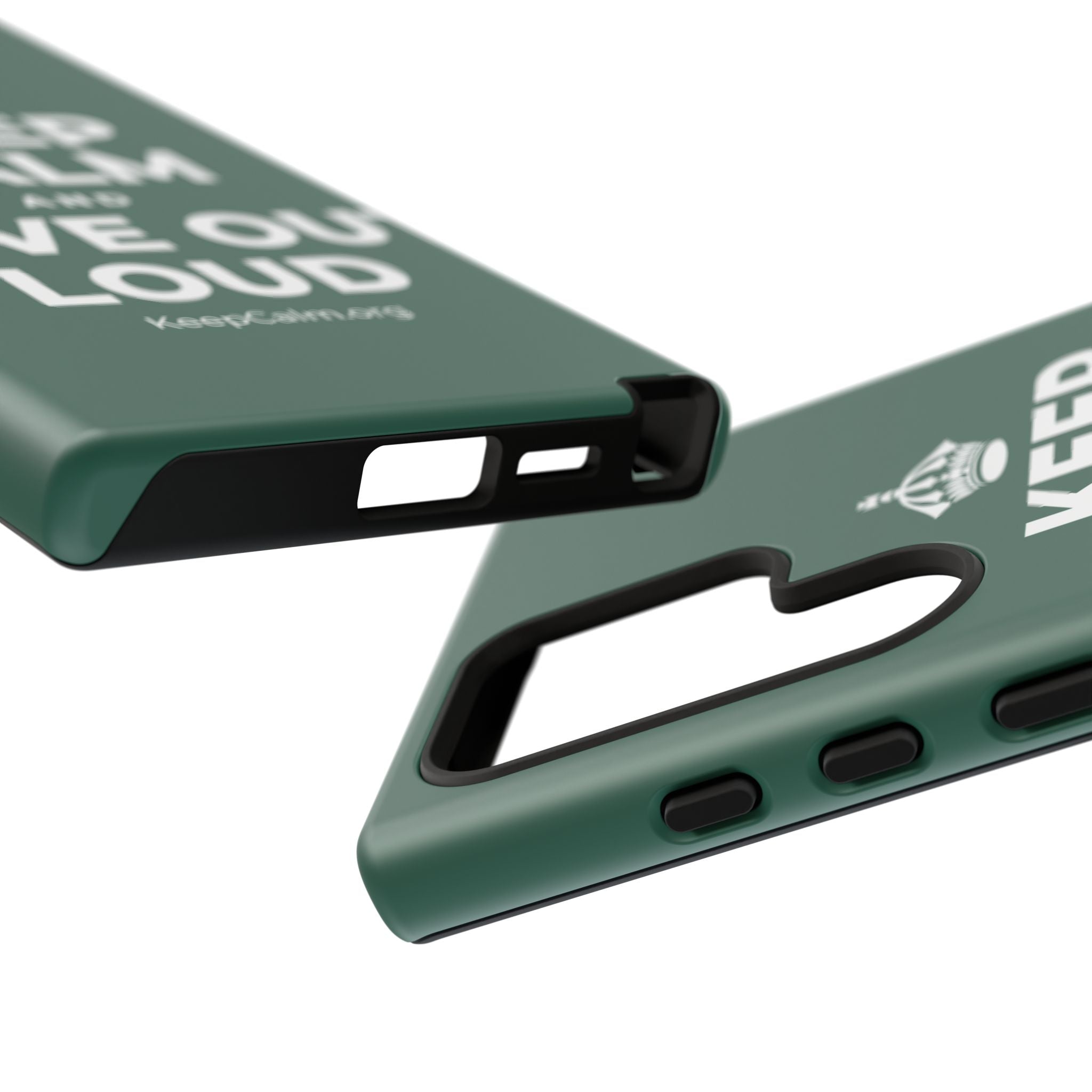 KEEP CALM AND LOVE OUT LOUD Phone Case