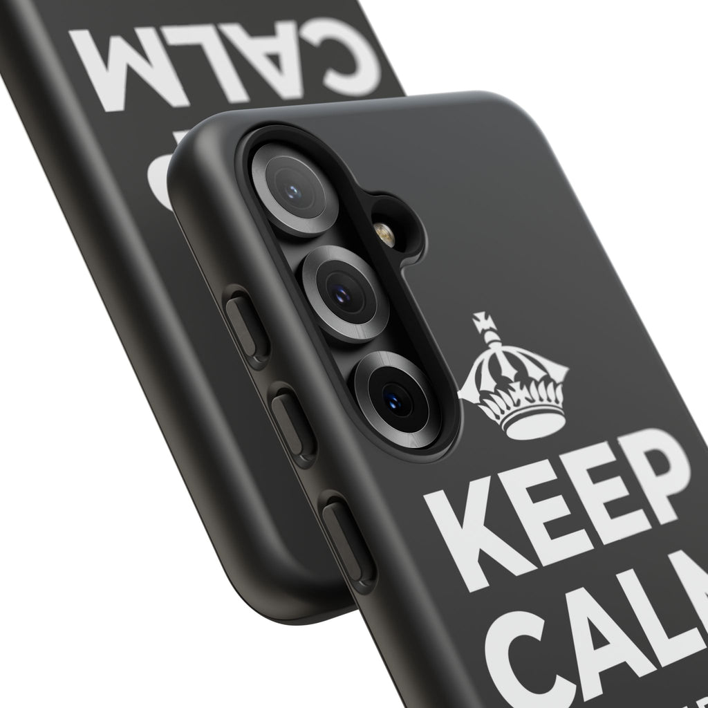 KEEP CALM AND GO 🏄 Phone Case
