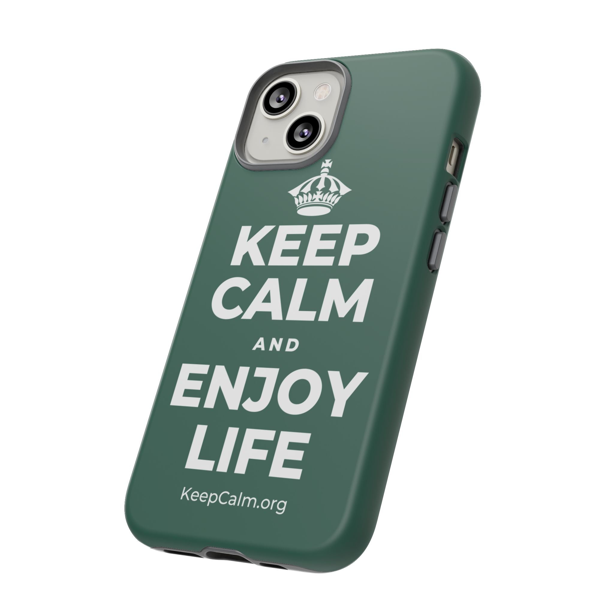 KEEP CALM AND ENJOY LIFE Phone Case