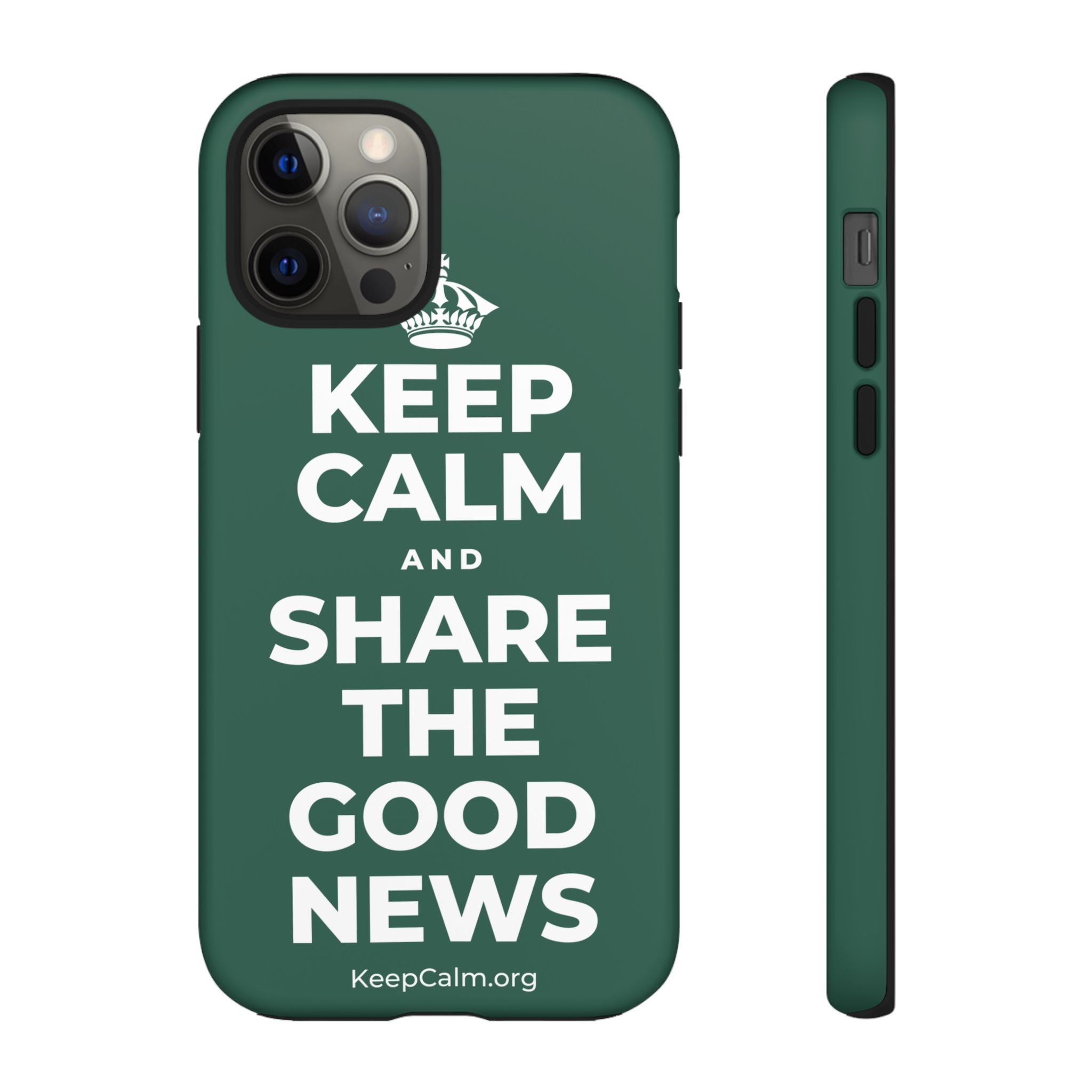 KEEP CALM AND SHARE THE GOOD NEWS Phone Case
