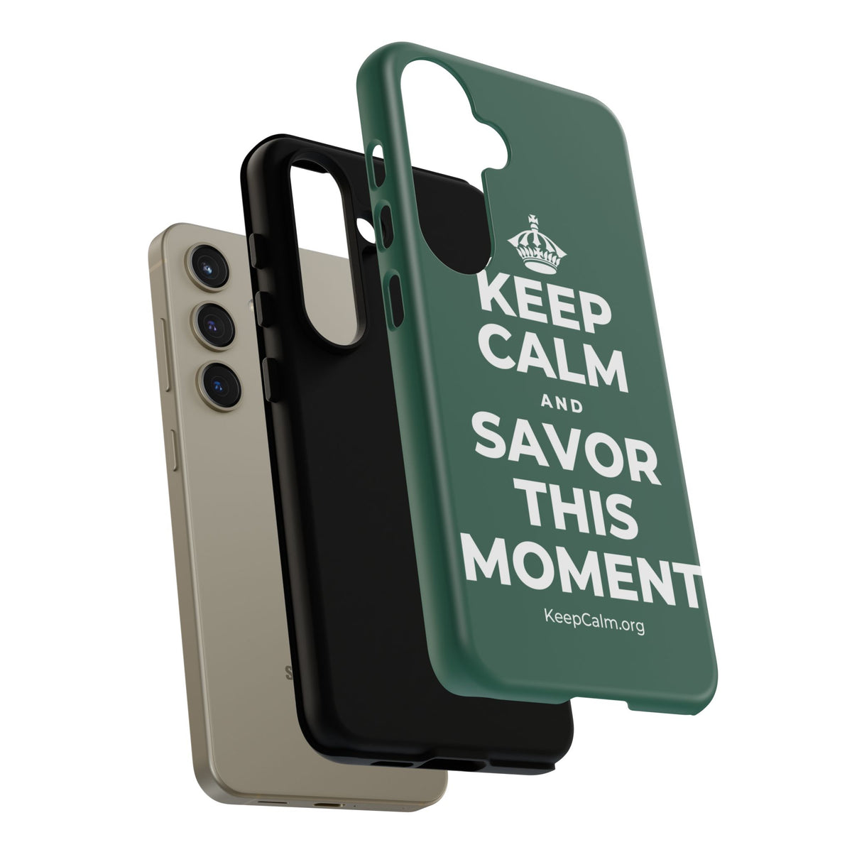 KEEP CALM AND SAVOR THIS MOMENT Phone Case