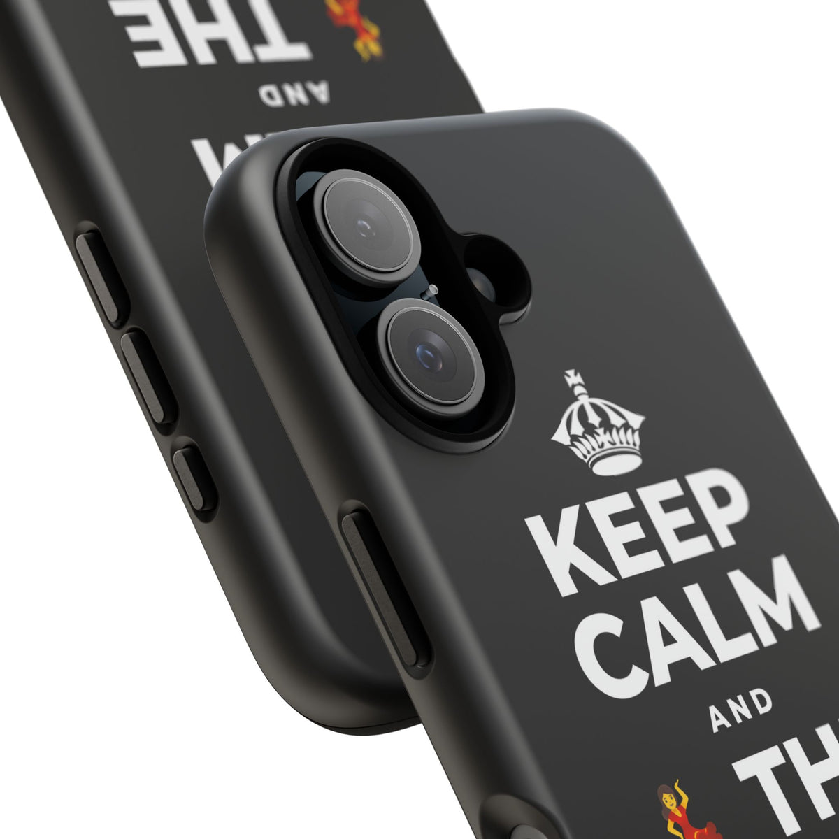 KEEP CALM AND 💃 THE NIGHT AWAY Phone Case