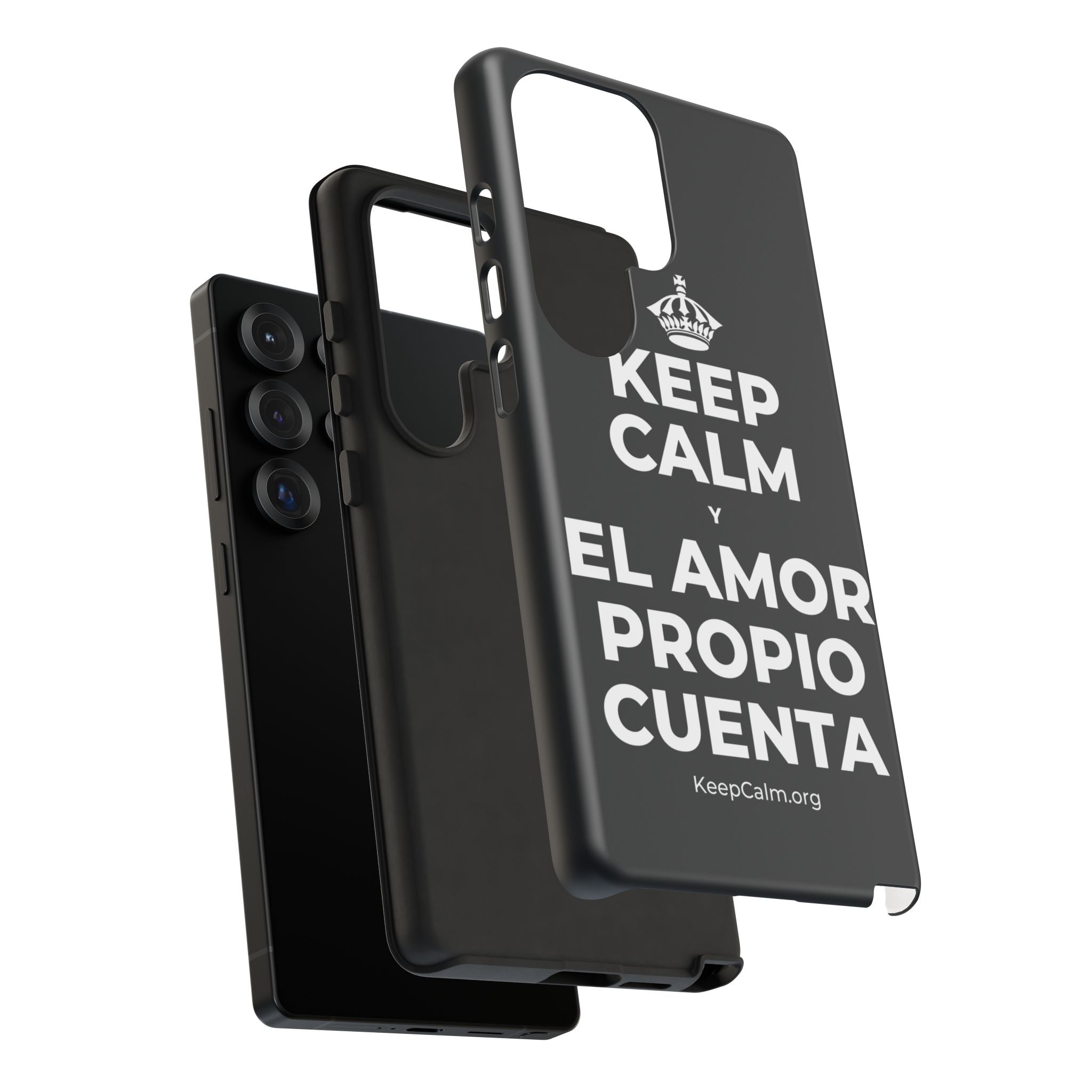 KEEP CALM Y EL AMOR PROPIO CUENTA Phone Case (Dark)