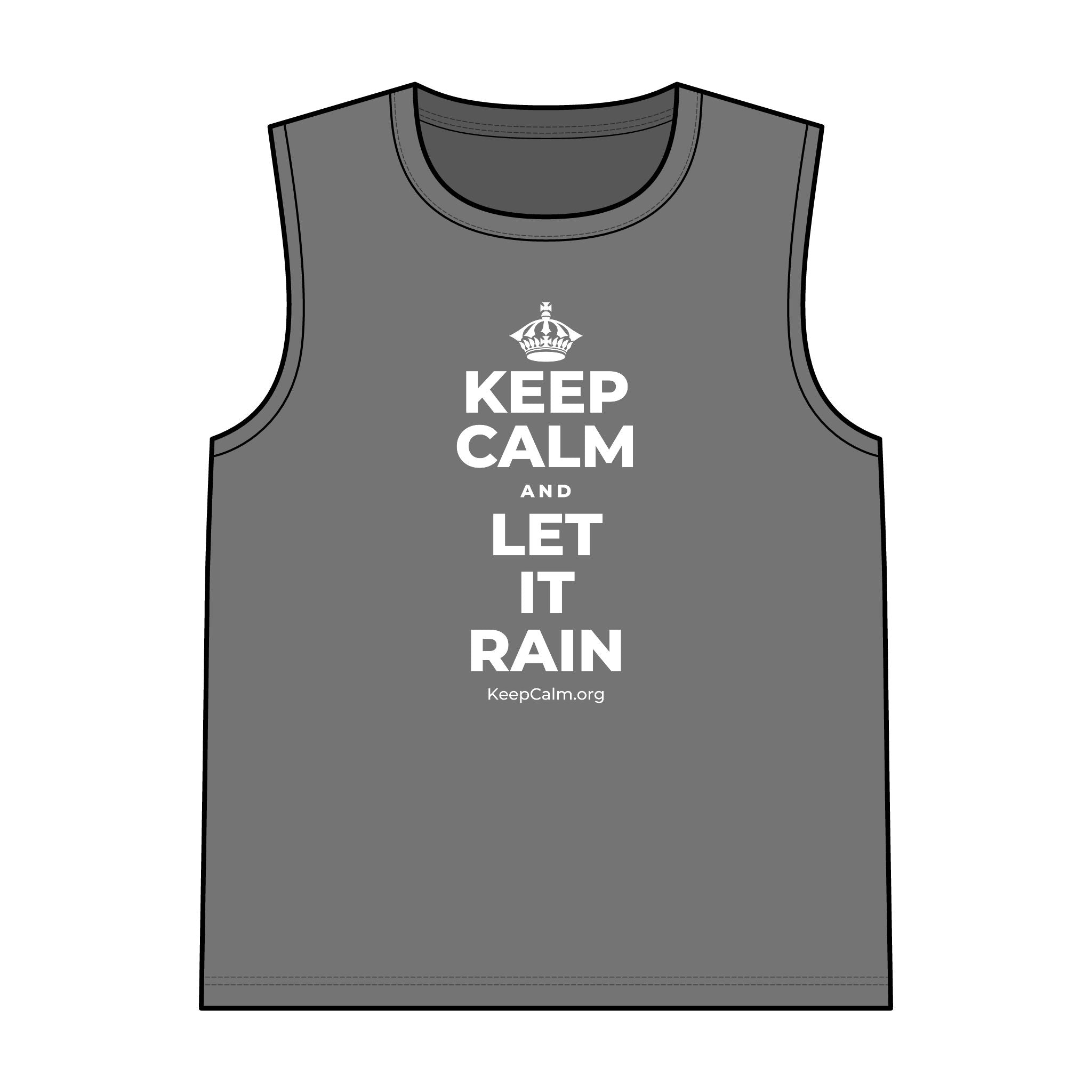 KEEP CALM AND LET IT RAIN Tank Top