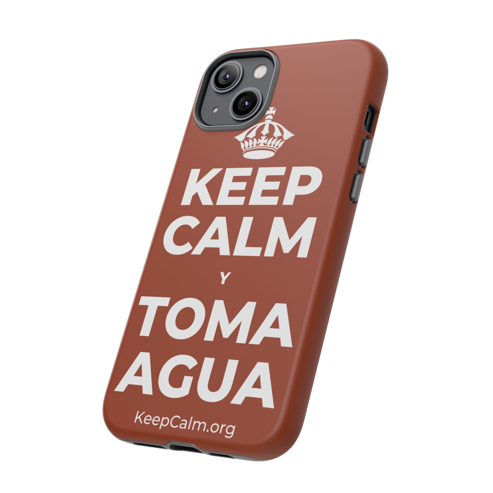 KEEP CALM Y TOMA AGUA Phone Case