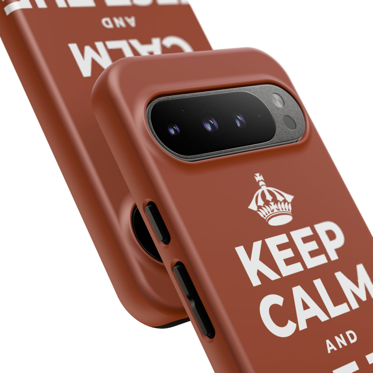 KEEP CALM AND TEST THE WATERS Phone Case