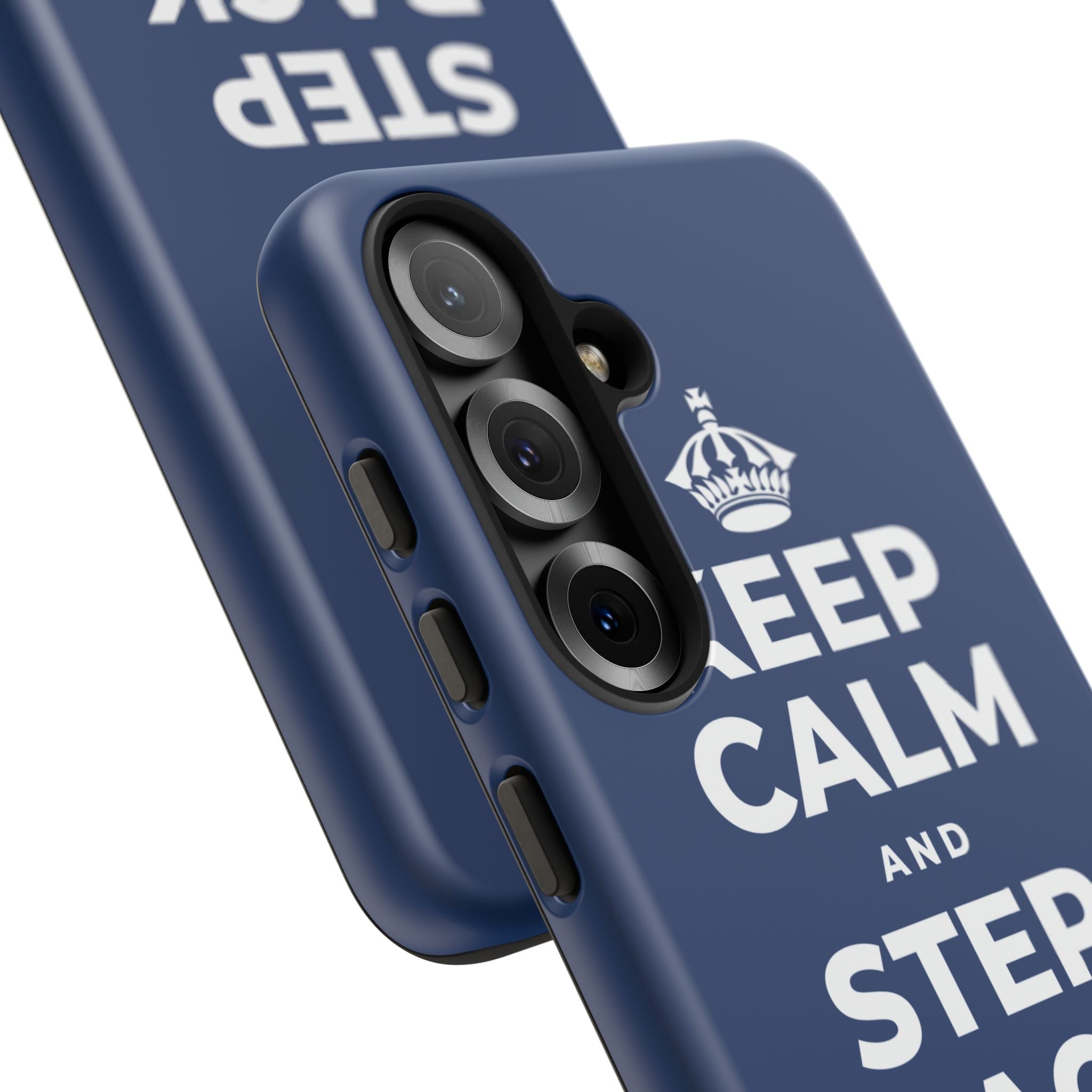 KEEP CALM AND STEP BACK A SEC Phone Case