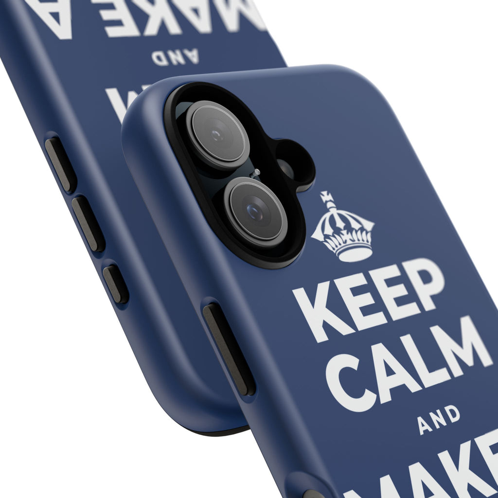 KEEP CALM AND MAKE A WARM MEMORY Phone Case