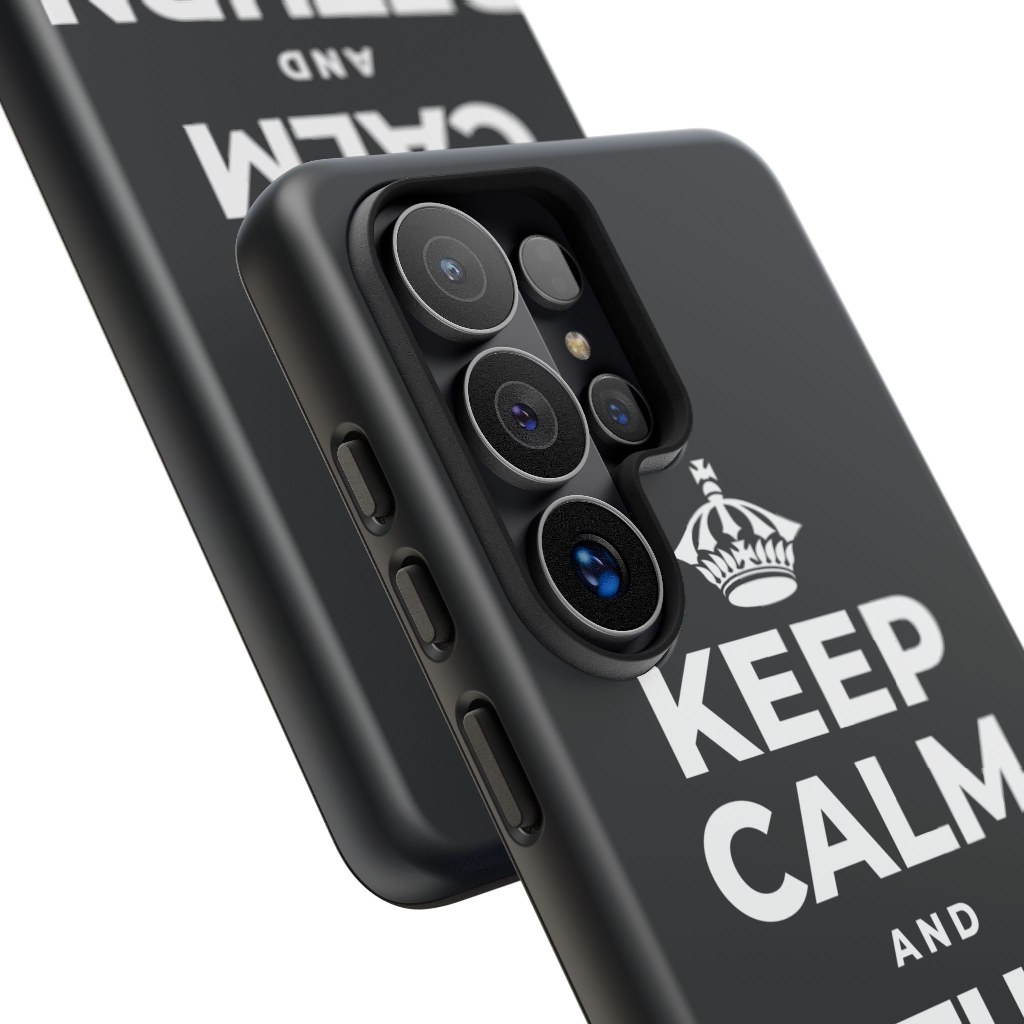 KEEP CALM AND RETURN HOME Phone Case (Dark)