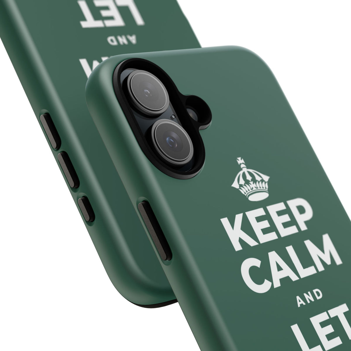 KEEP CALM AND LET YOURSELF ENJOY IT Phone Case