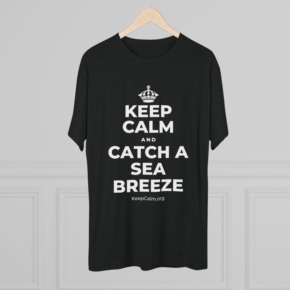 KEEP CALM AND CATCH A SEA BREEZE Tri-Blend Tee