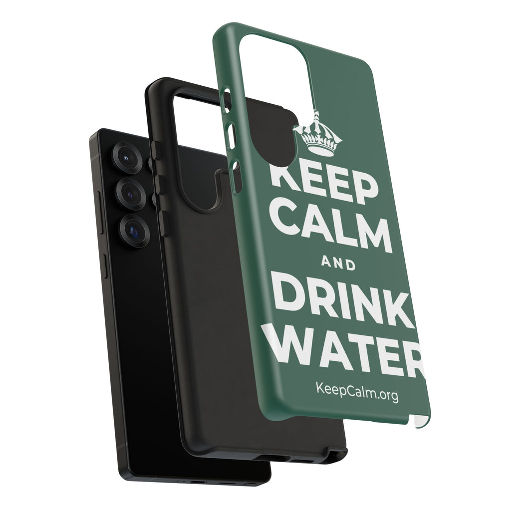 KEEP CALM AND DRINK WATER Phone Case