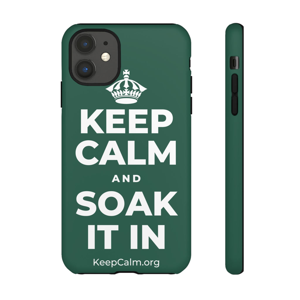 KEEP CALM AND SOAK IT IN Phone Case