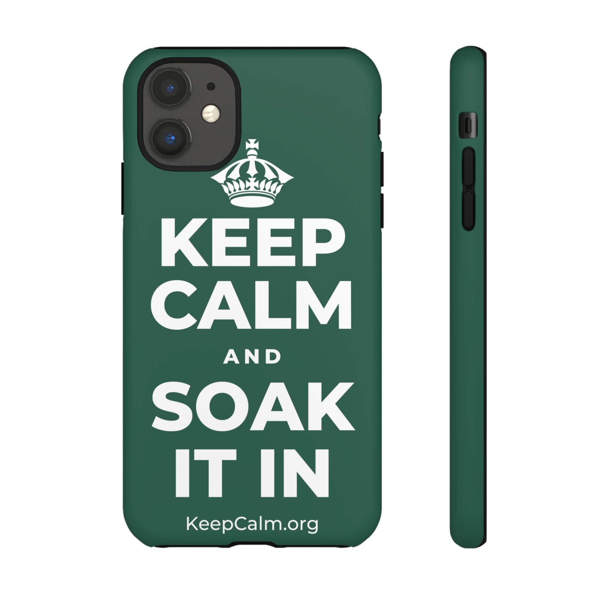 KEEP CALM AND SOAK IT IN Phone Case