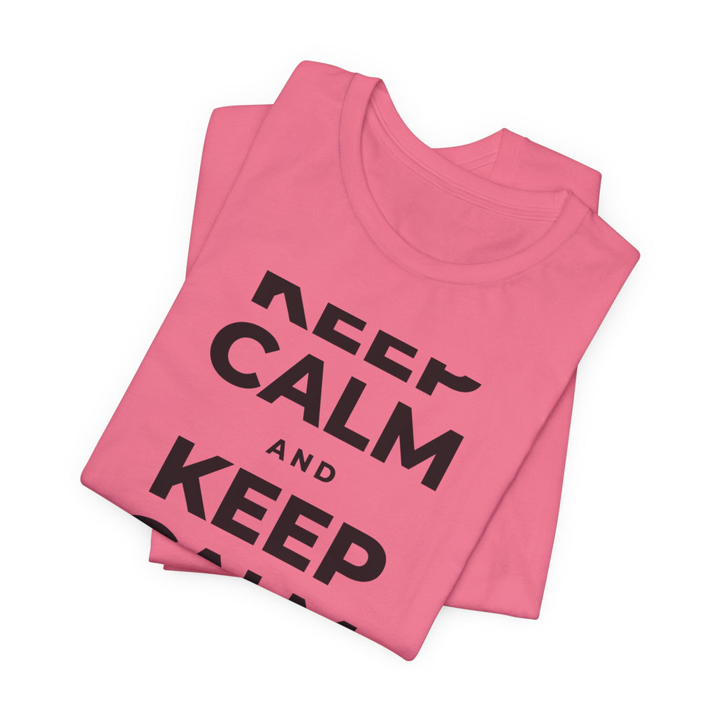 KEEP CALM AND REST & RECOVER T-Shirt (Military Green–Autumn)