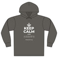 KEEP CALM AND 去踩踩草地 Organic Hoodie Tee