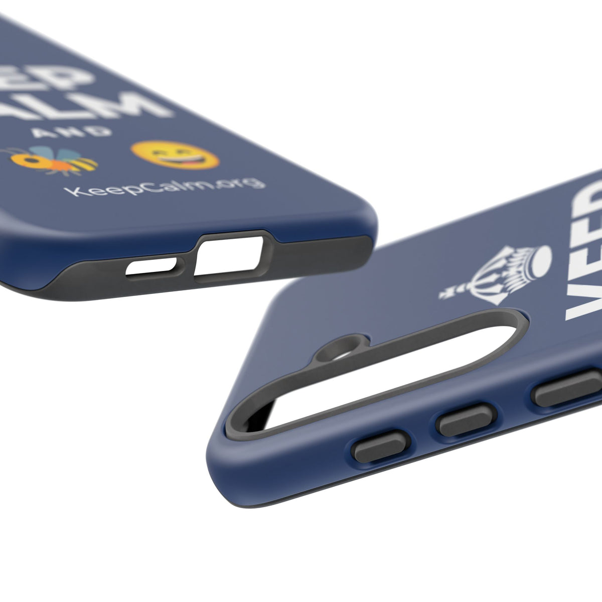KEEP CALM AND 🐝 😄 Phone Case
