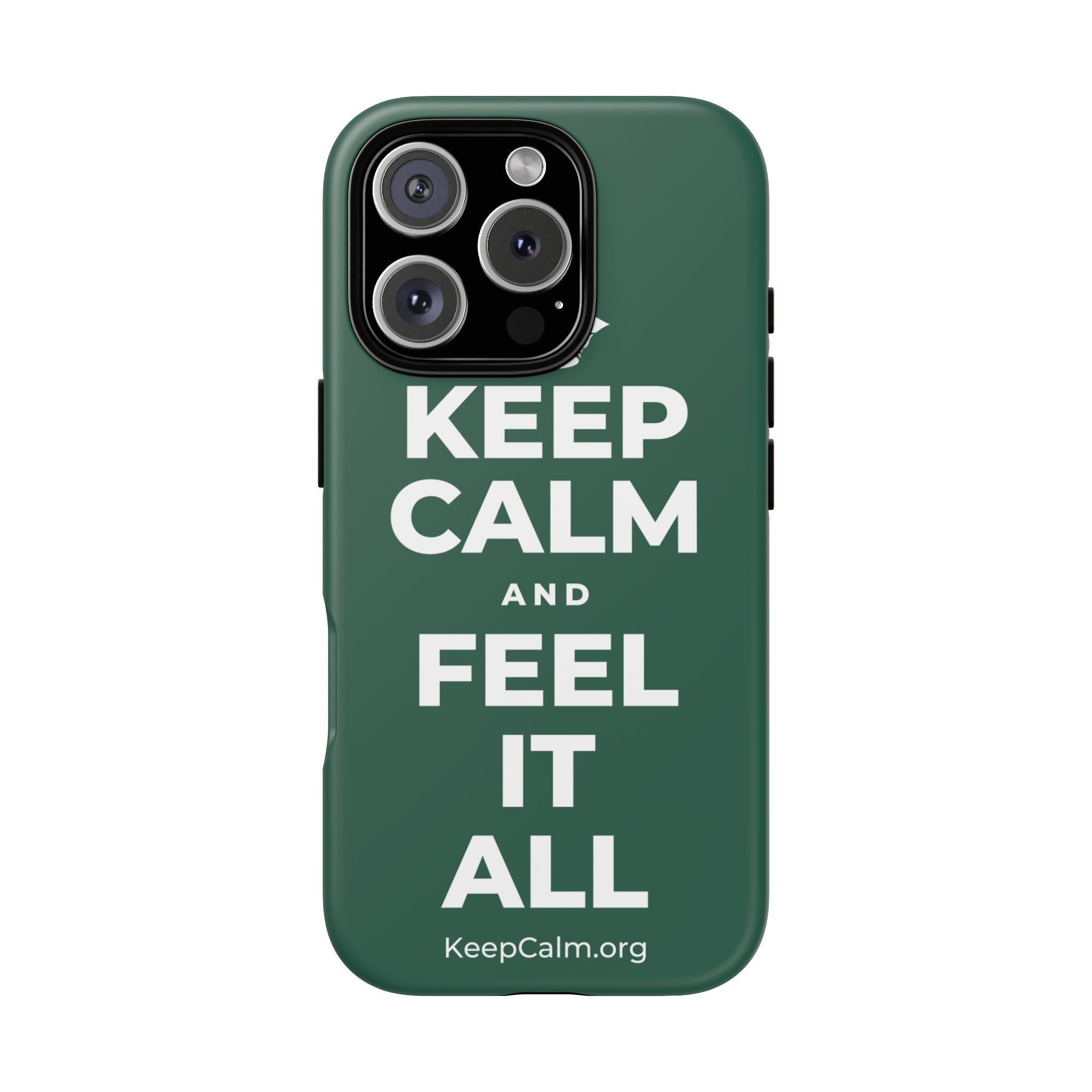 KEEP CALM AND FEEL IT ALL Phone Case