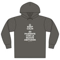 KEEP CALM E SII PAZIENTE CON LE NUOVE ABITUDINI Organic Hoodie Tee