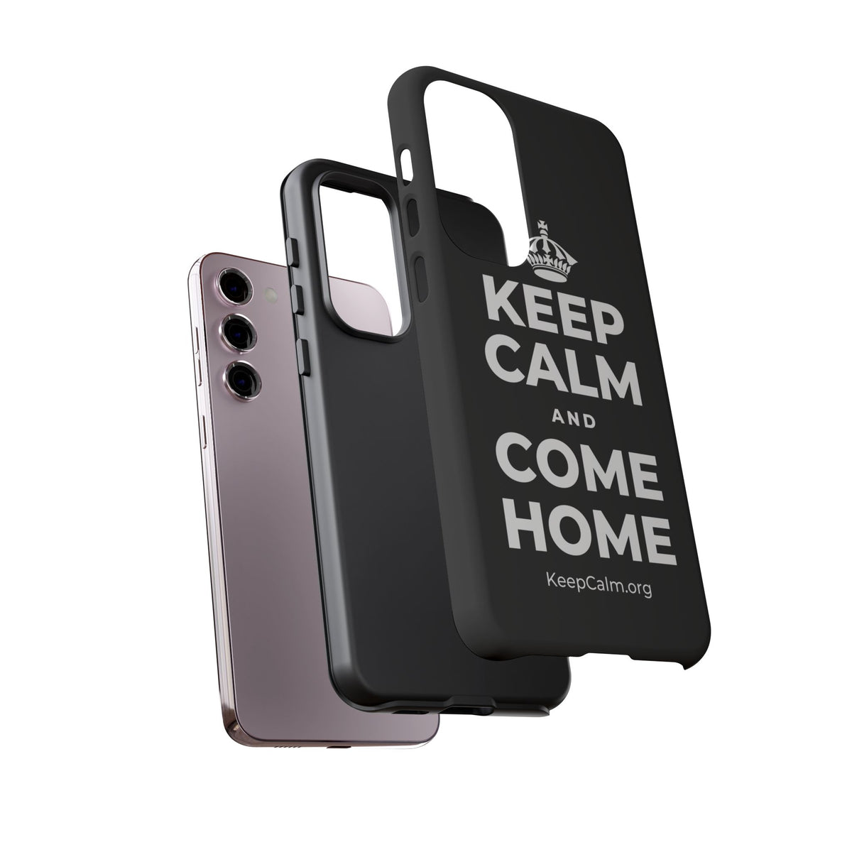 KEEP CALM AND COME HOME Phone Case