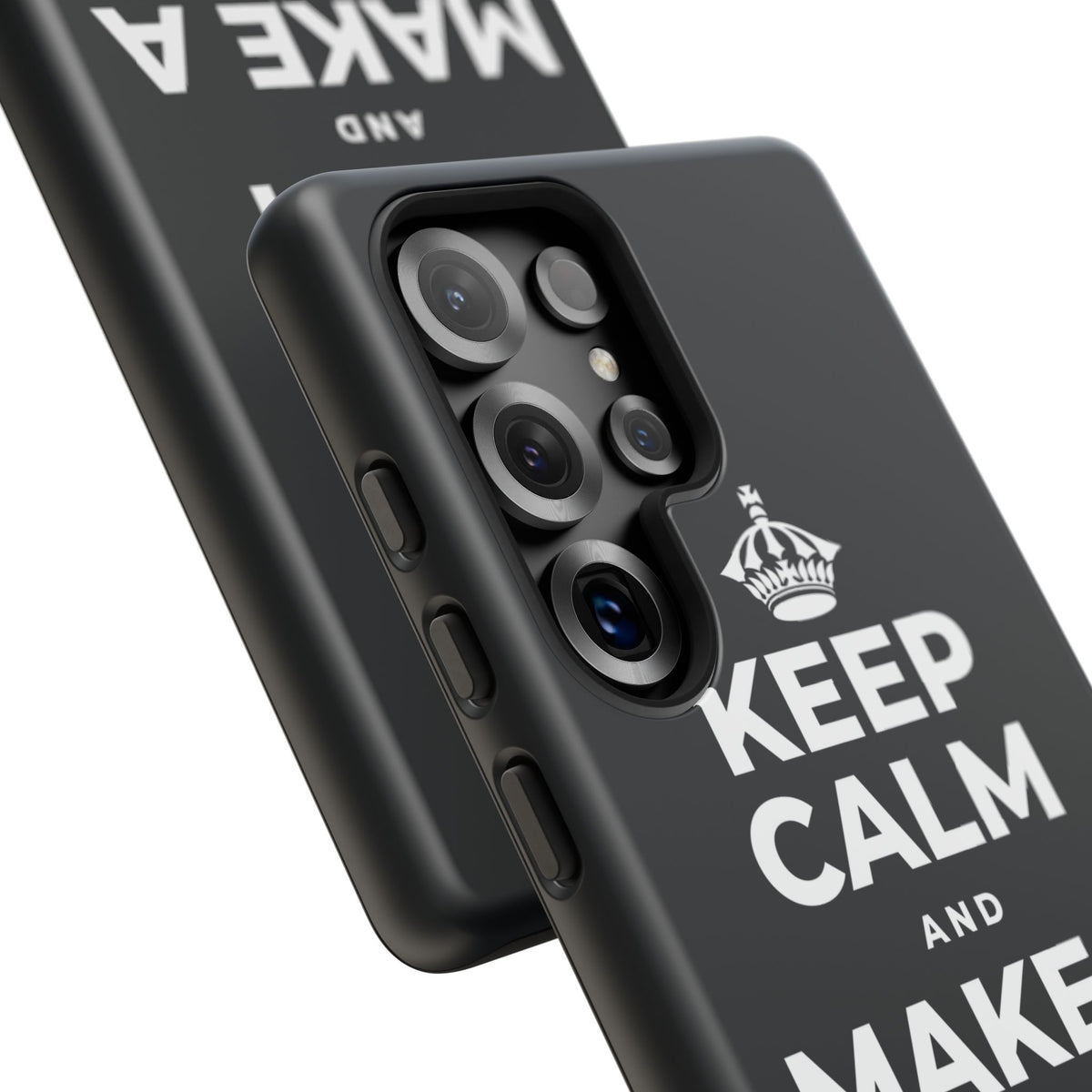 KEEP CALM AND MAKE A HAPPY MEMORY Phone Case (Dark)