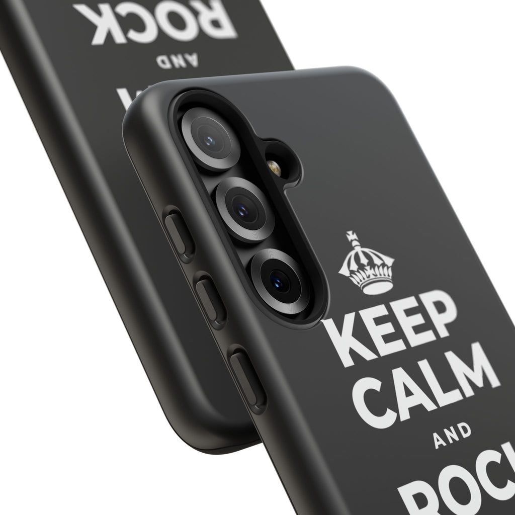 KEEP CALM AND ROCK THAT SMILE Phone Case