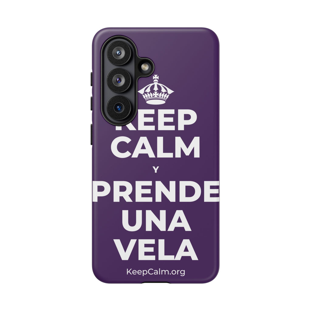 KEEP CALM Y PRENDE UNA VELA Phone Case