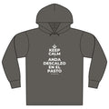 KEEP CALM Y ANDA DESCALZO EN EL PASTO Organic Hoodie Tee