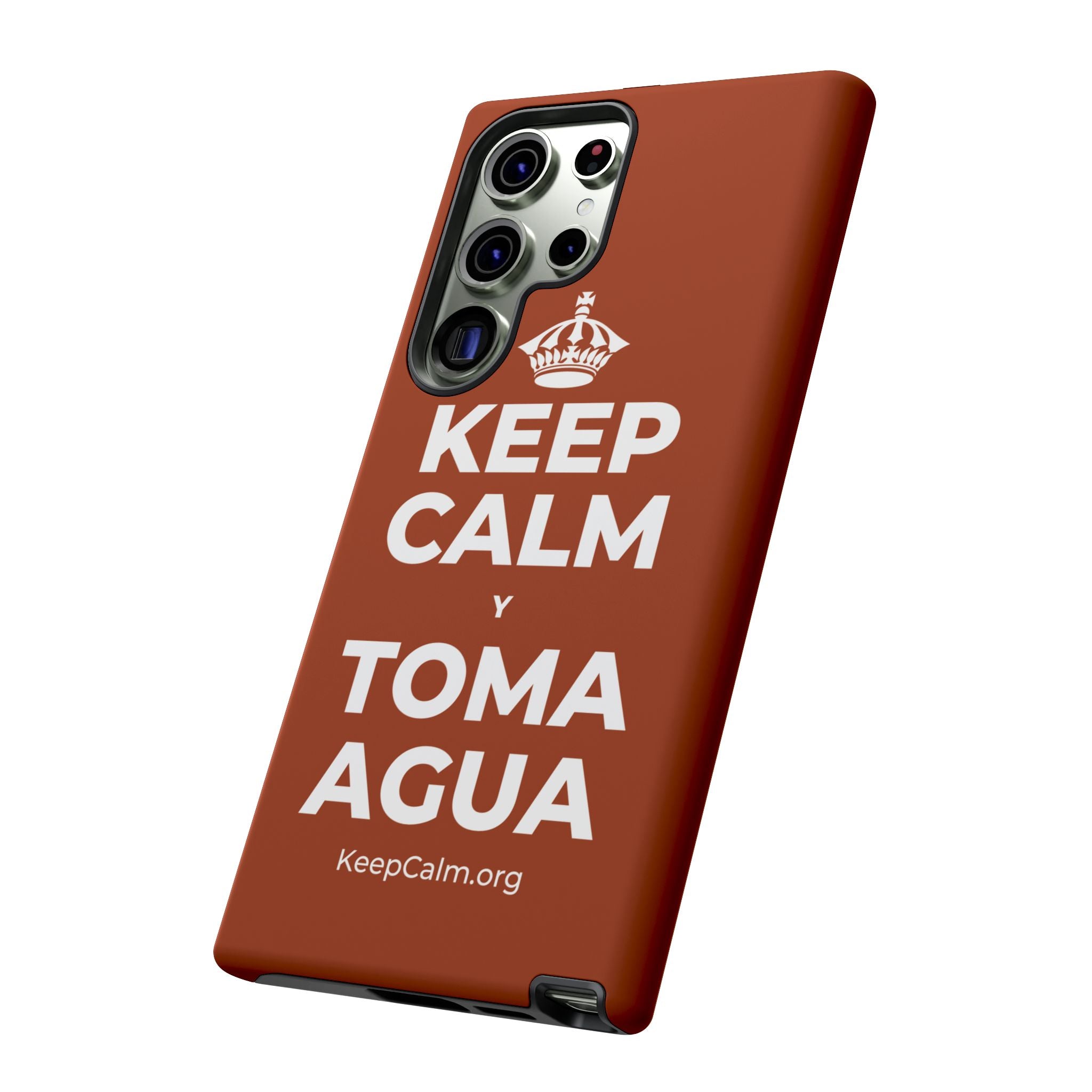 KEEP CALM Y TOMA AGUA Phone Case