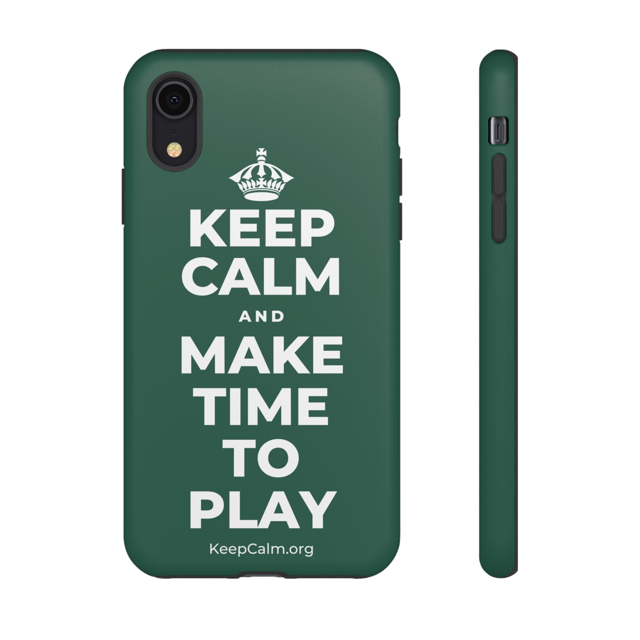 KEEP CALM AND MAKE TIME TO PLAY Phone Case