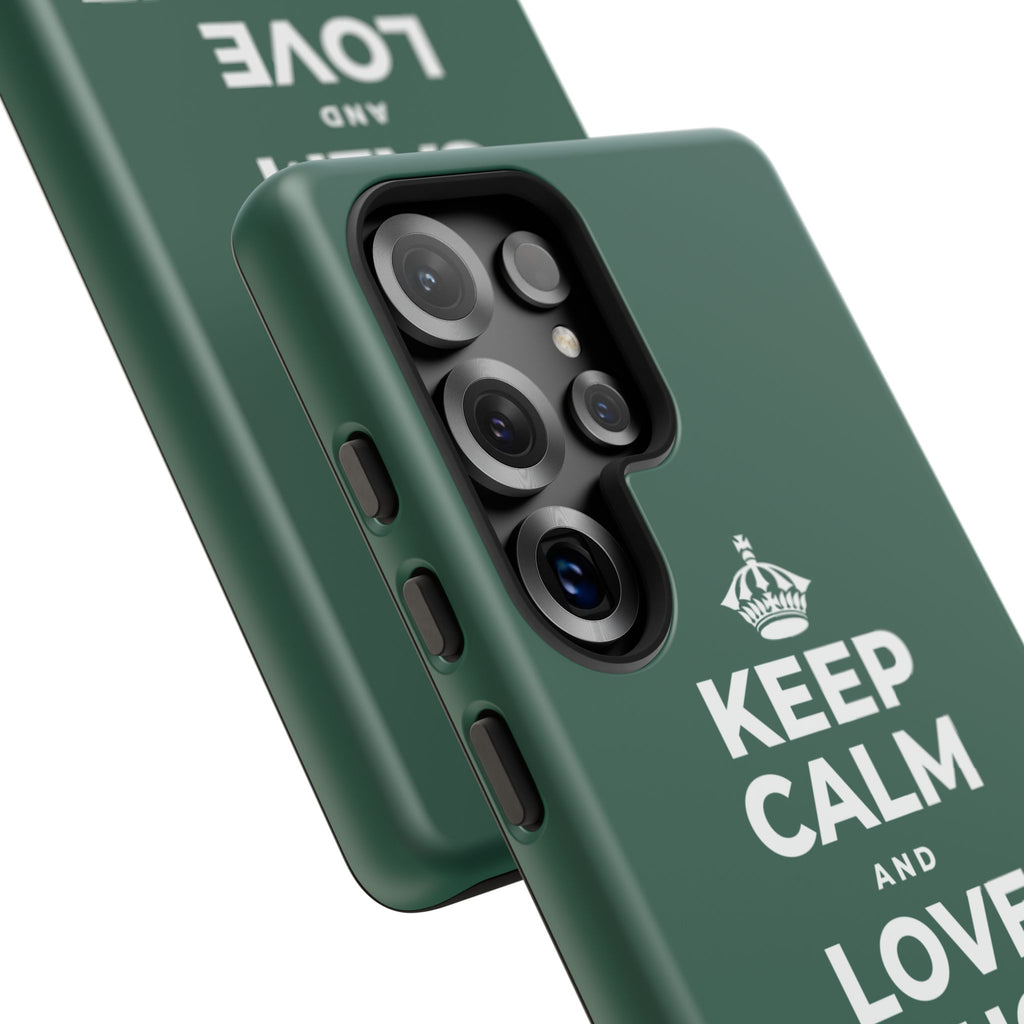 KEEP CALM AND LOVE WITHOUT POSSESSION Phone Case