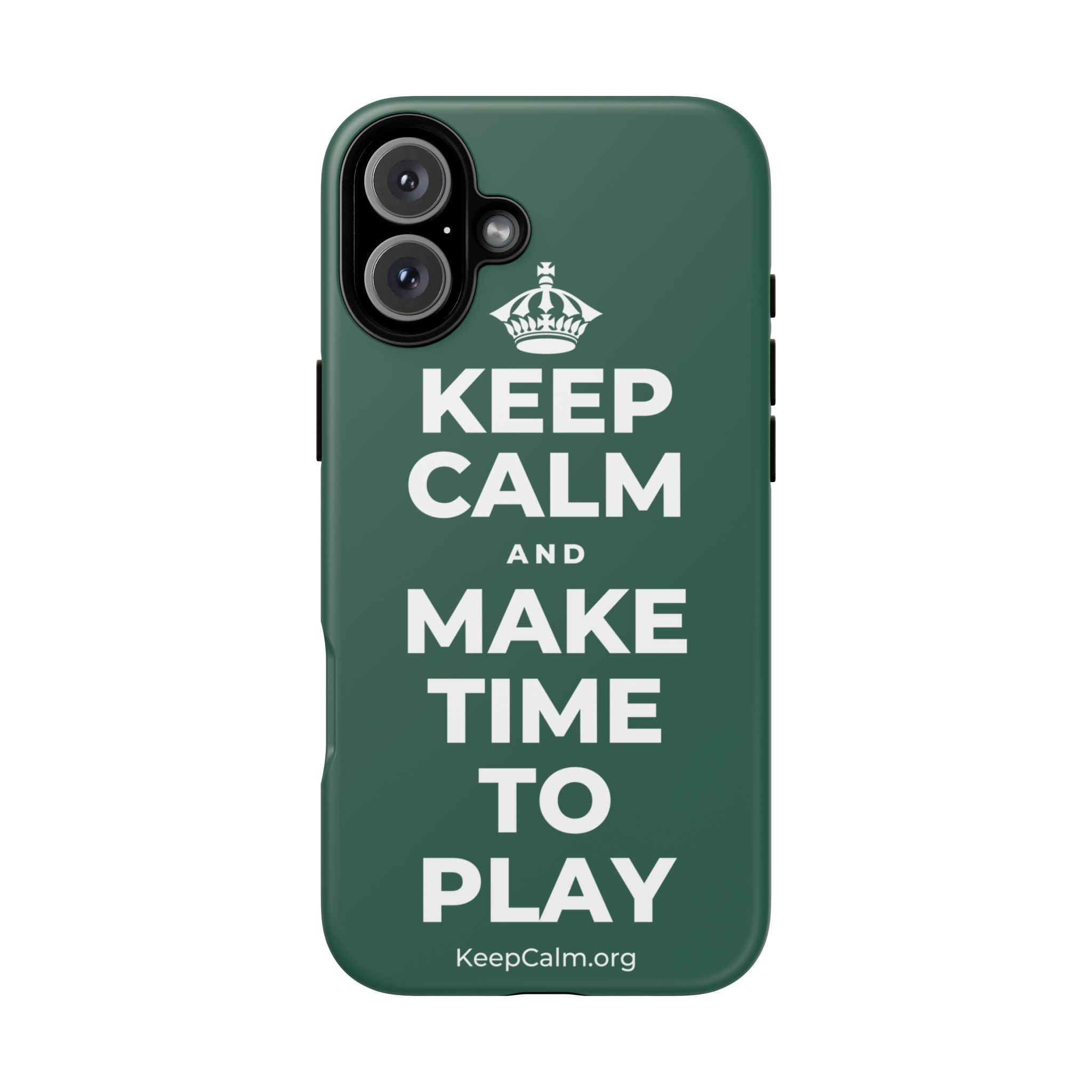 KEEP CALM AND MAKE TIME TO PLAY Phone Case