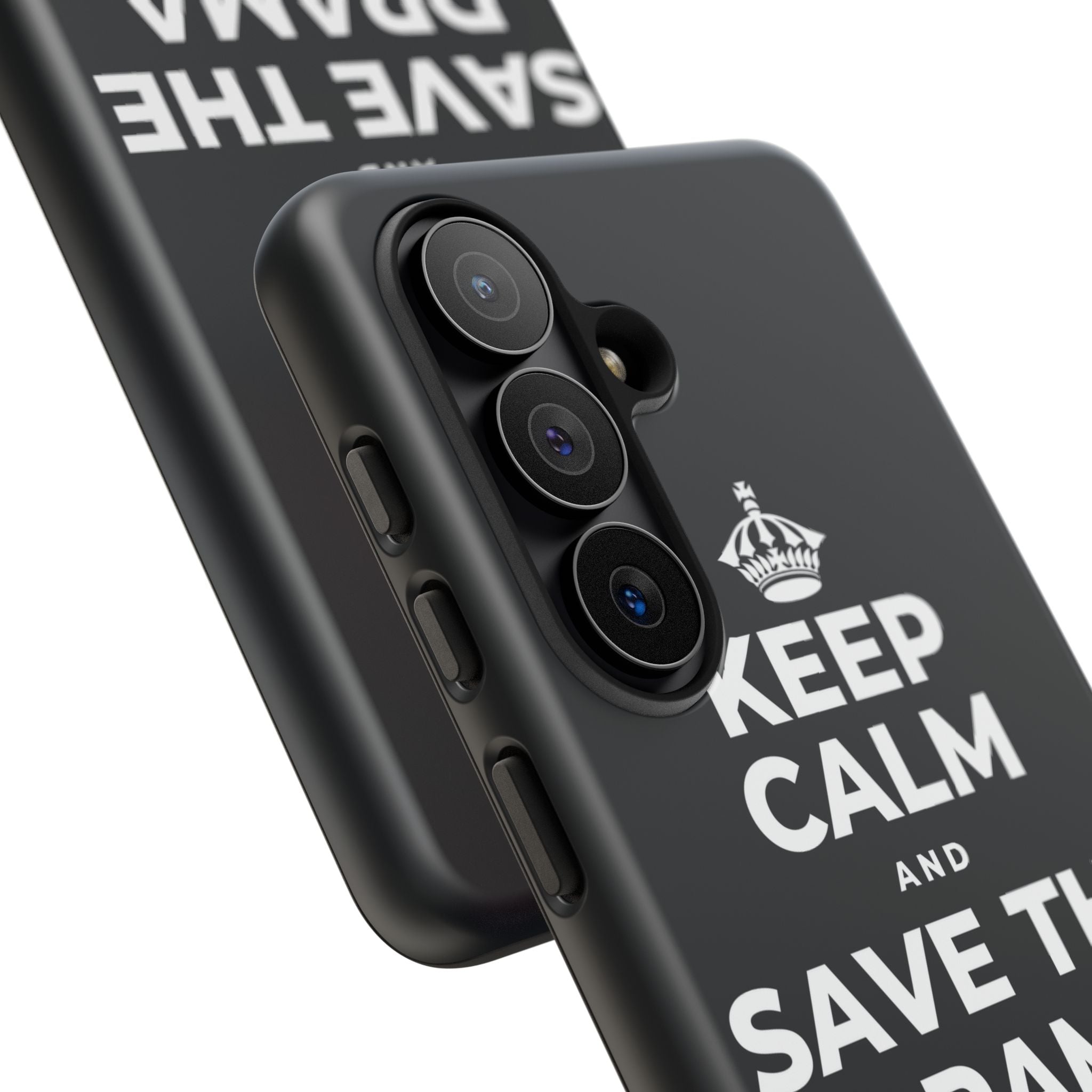 KEEP CALM AND SAVE THE DRAMA FOR YOUR 🦙 Phone Case (Dark)