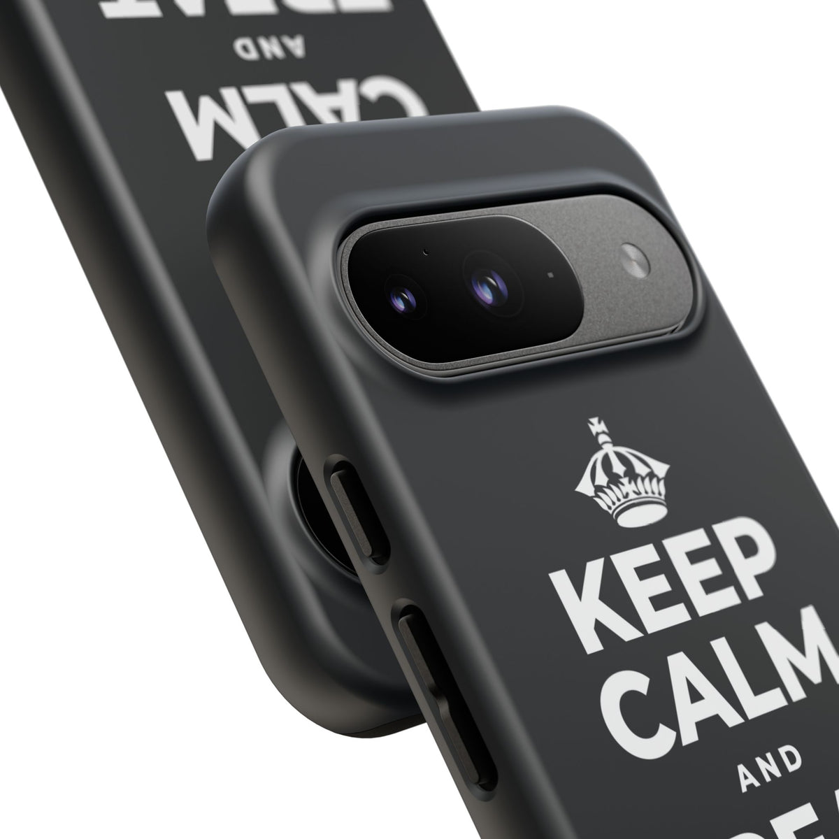 KEEP CALM AND TREAT YOURSELF Phone Case (Dark)