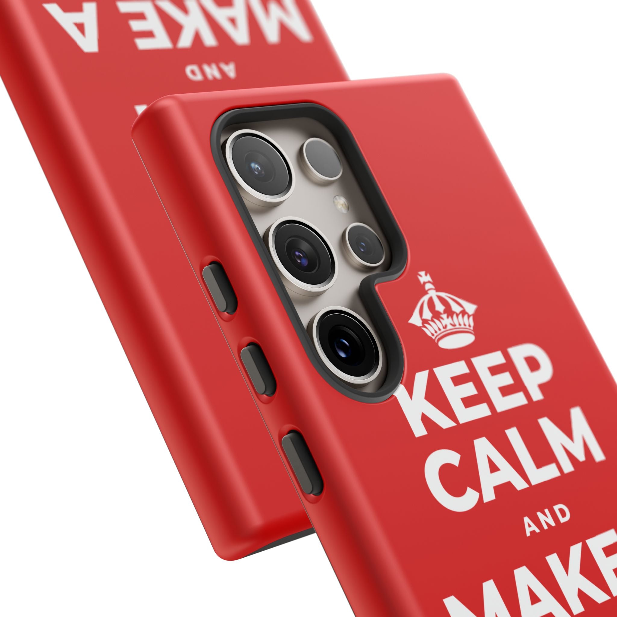 KEEP CALM AND MAKE A HAPPY MEMORY Phone Case