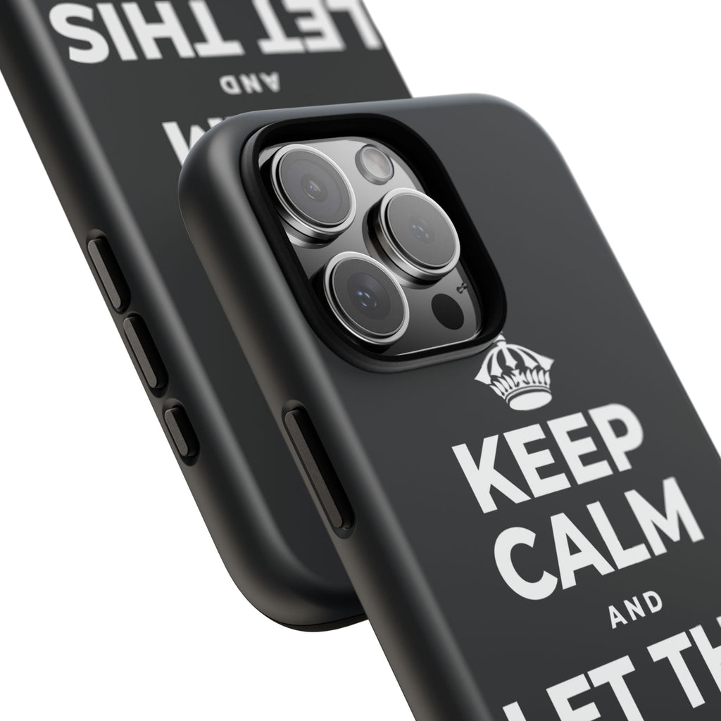 KEEP CALM AND LET THIS FEELING PASS Phone Case (Dark)