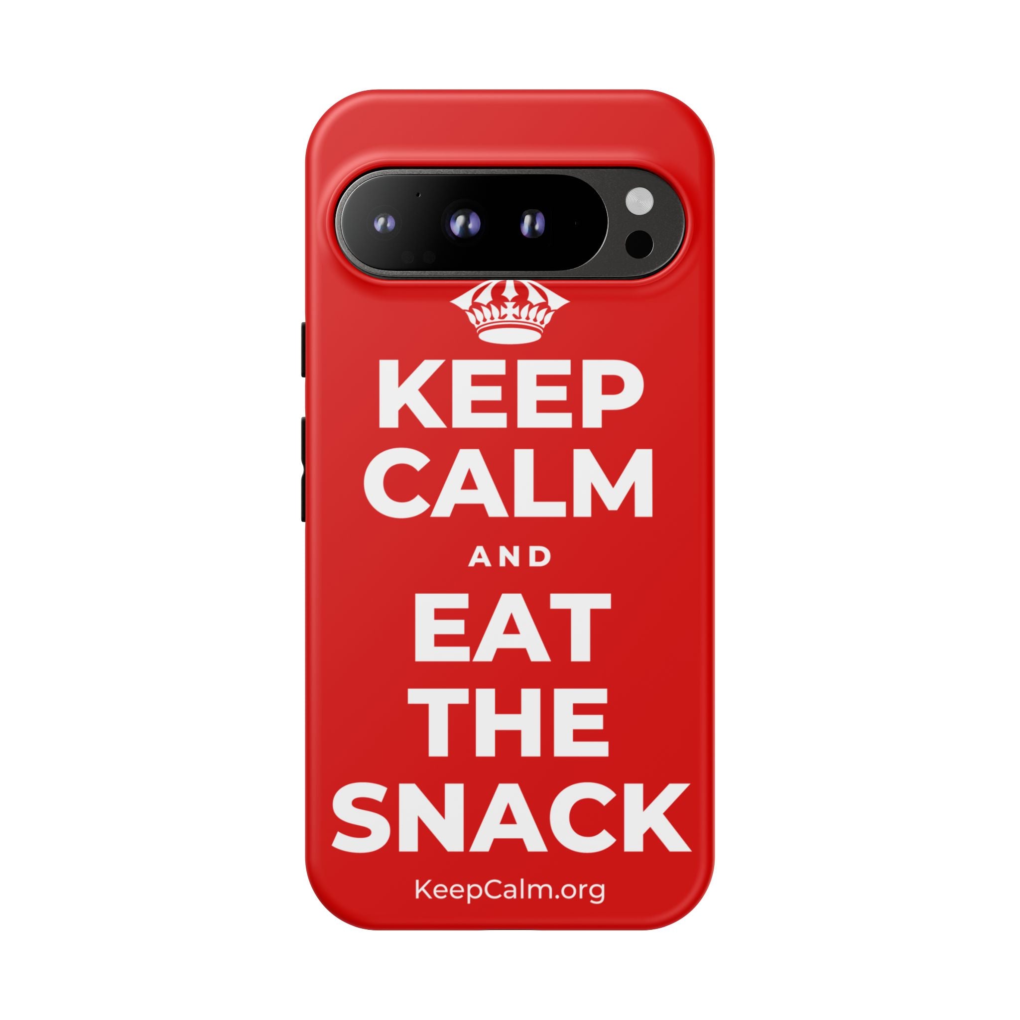 KEEP CALM AND EAT THE SNACK Phone Case