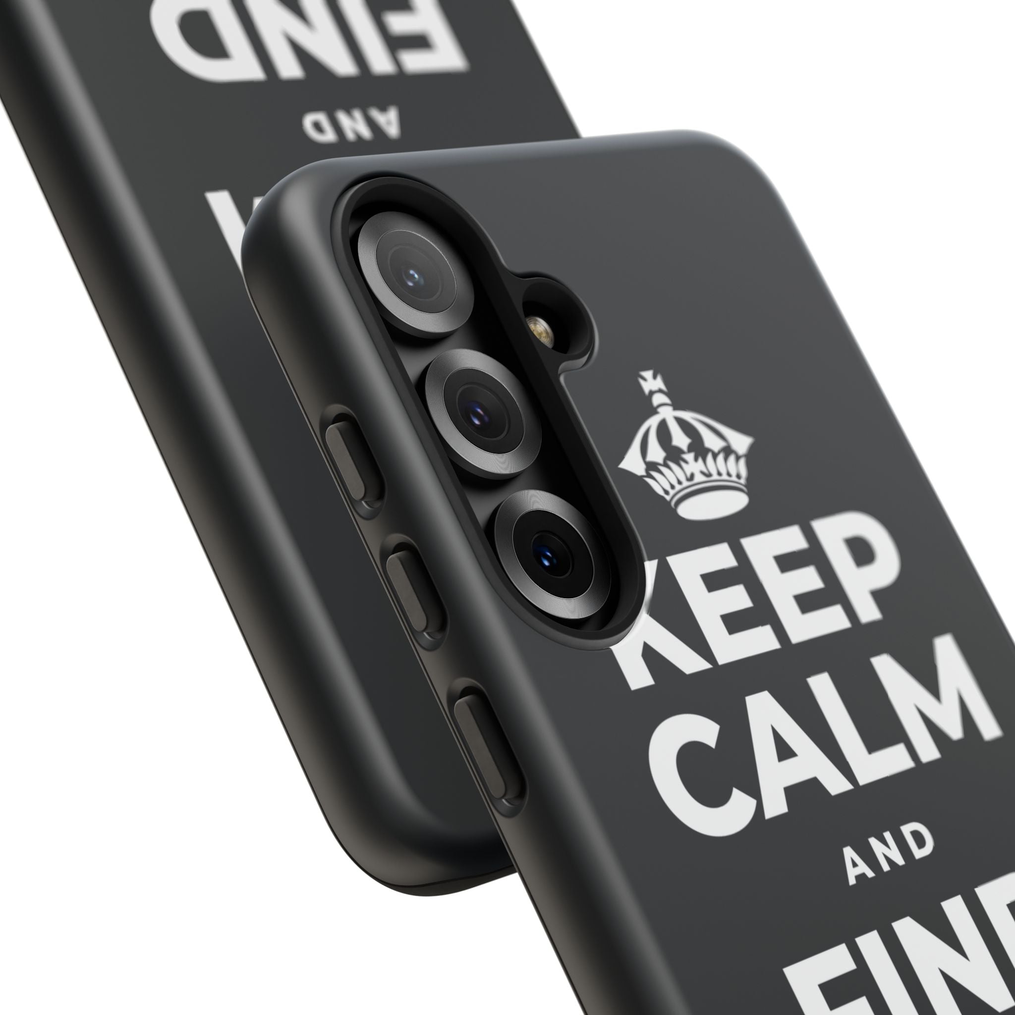 KEEP CALM AND FIND YOUR PEOPLE Phone Case (Dark)