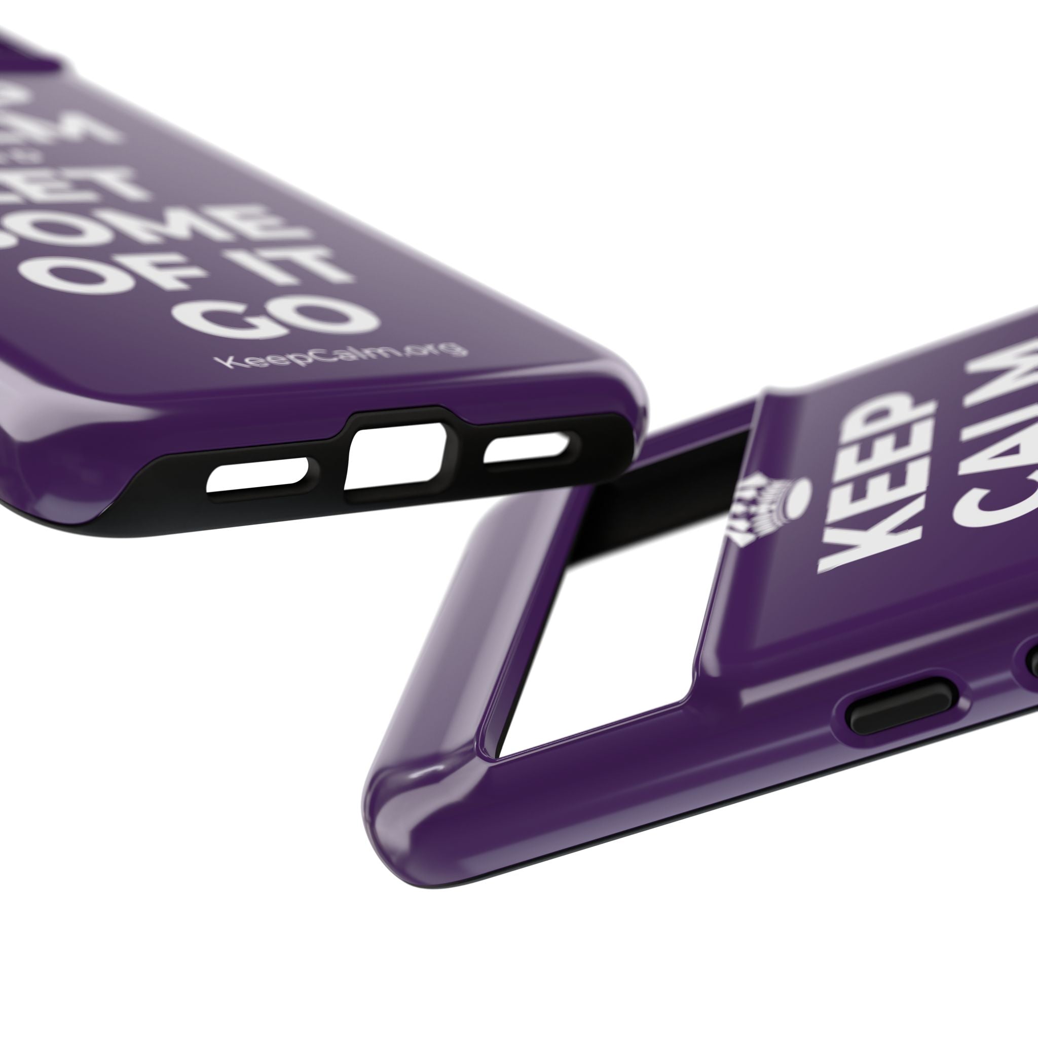 KEEP CALM AND LET SOME OF IT GO Phone Case