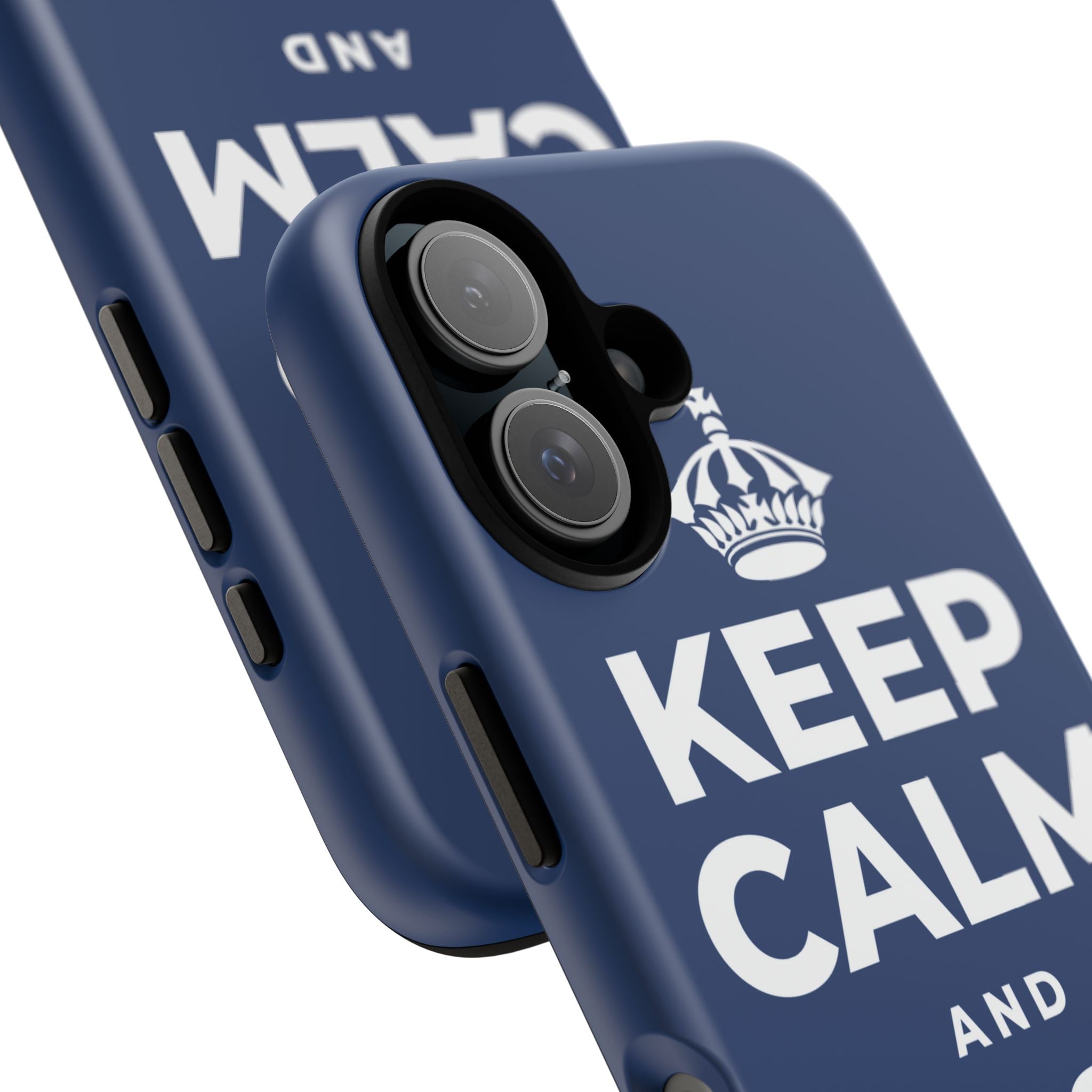 KEEP CALM AND JUST BE Phone Case