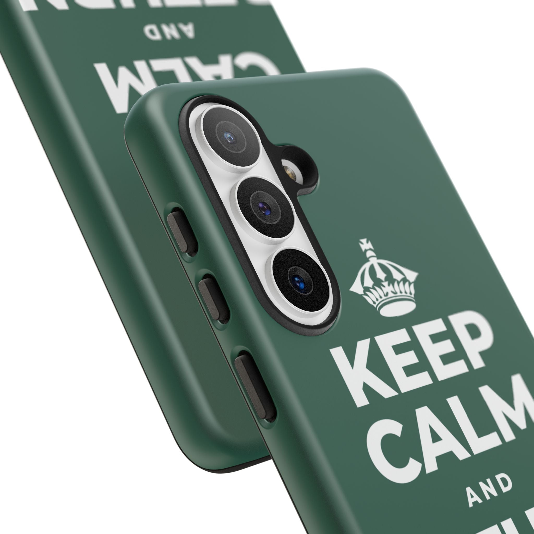 KEEP CALM AND RETURN HOME Phone Case