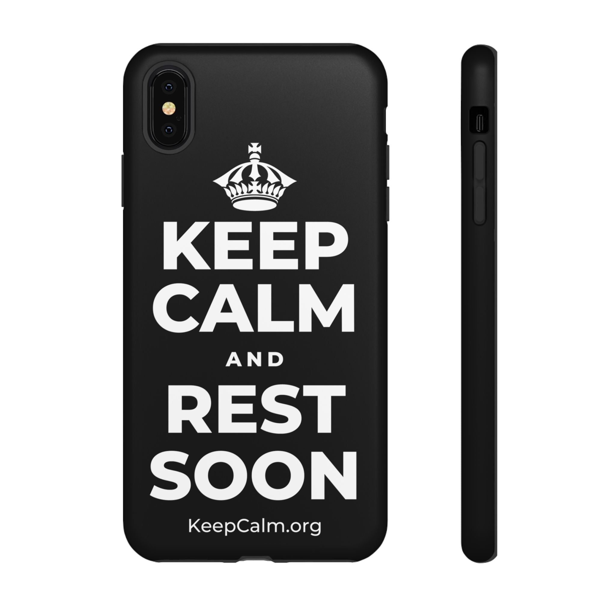 KEEP CALM AND REST SOON Phone Case