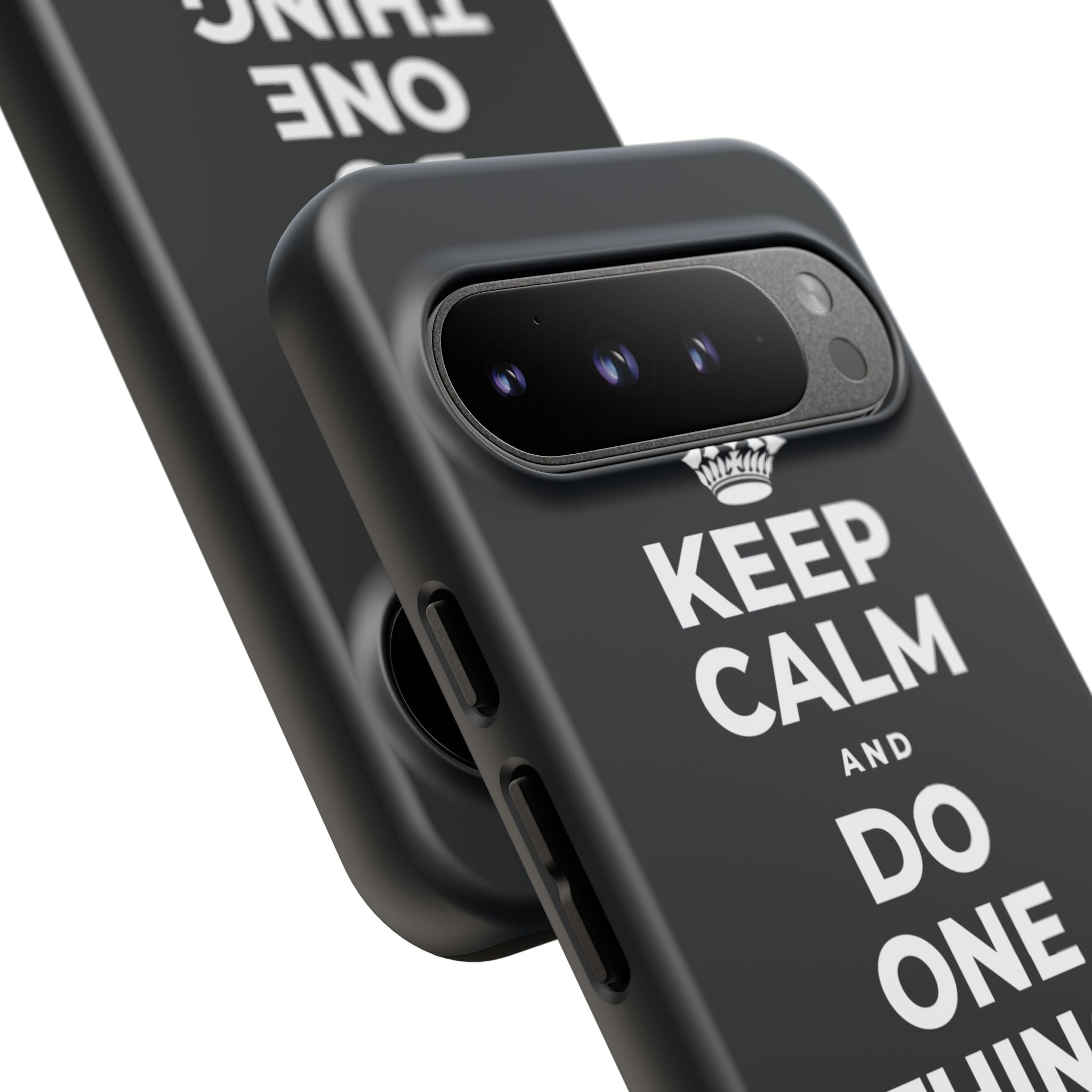 KEEP CALM AND DO ONE THING, THEN THE NEXT Phone Case (Dark)