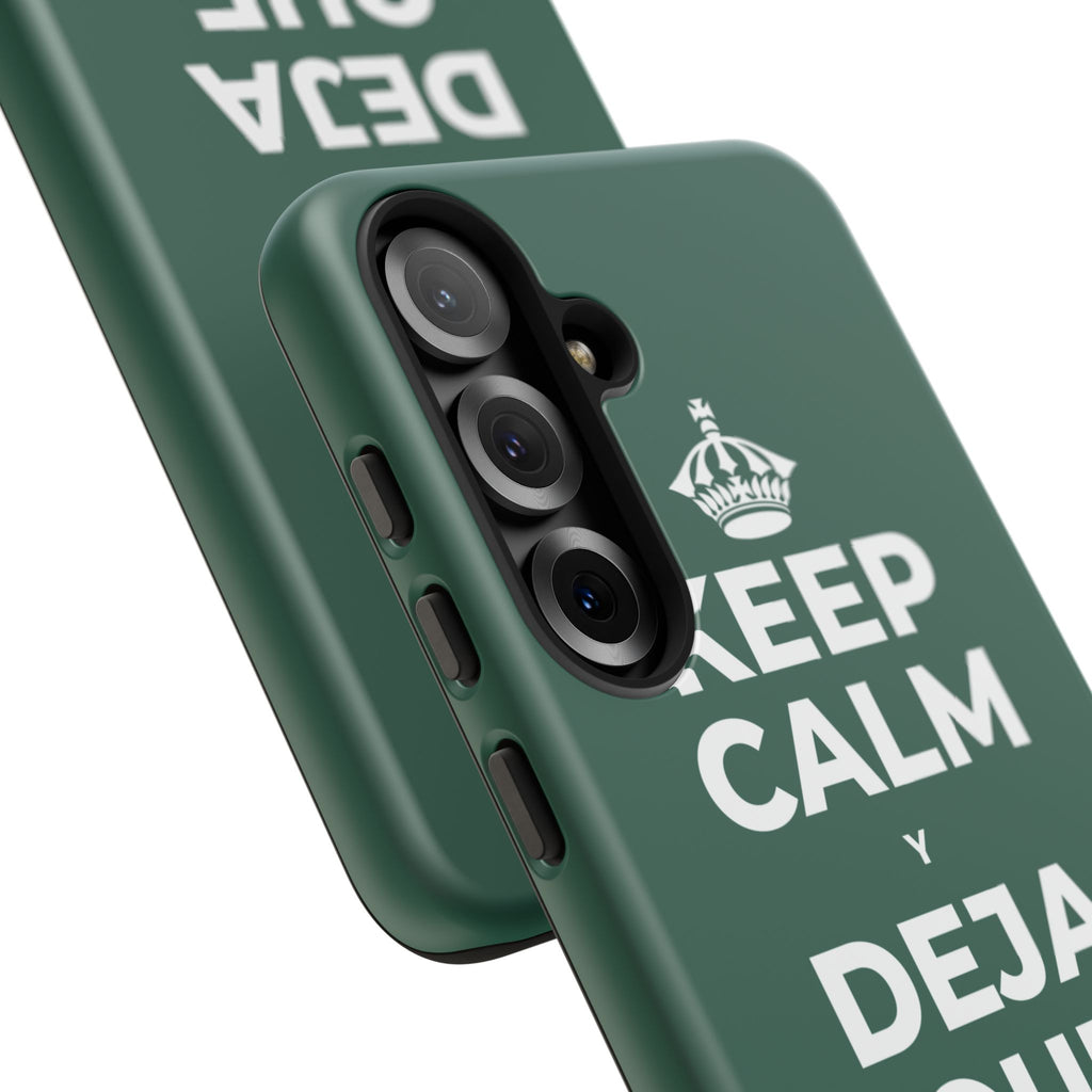 KEEP CALM Y DEJA QUE SE ENFRÍE Phone Case